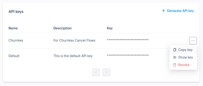 Paddle api key copying